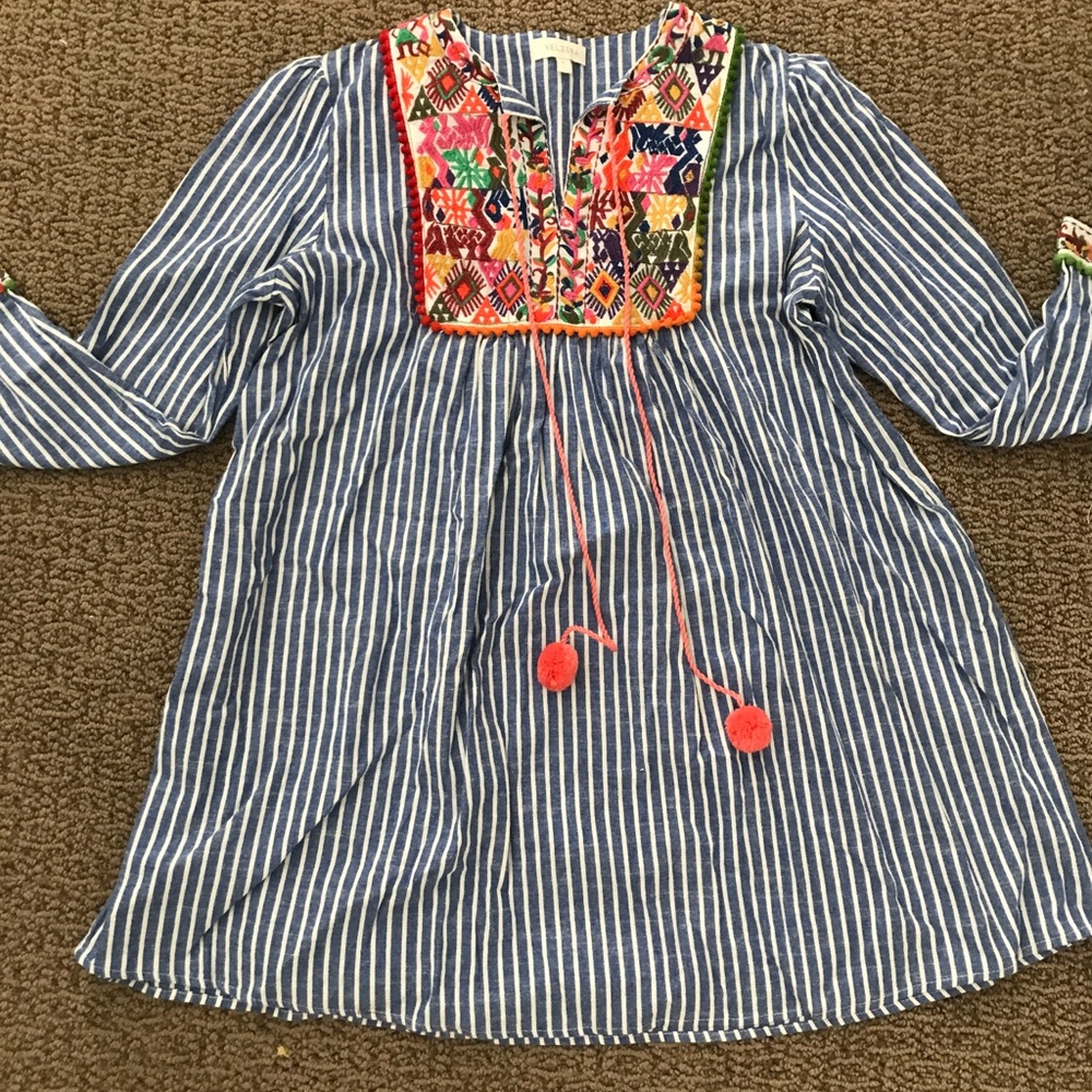 Embroidered Sun Dress